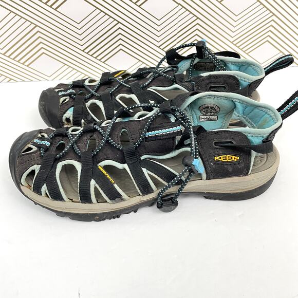 Keen Women's  Waterproof Active Sandal Light Blue Gray Size 7 - Picture 5 of 9